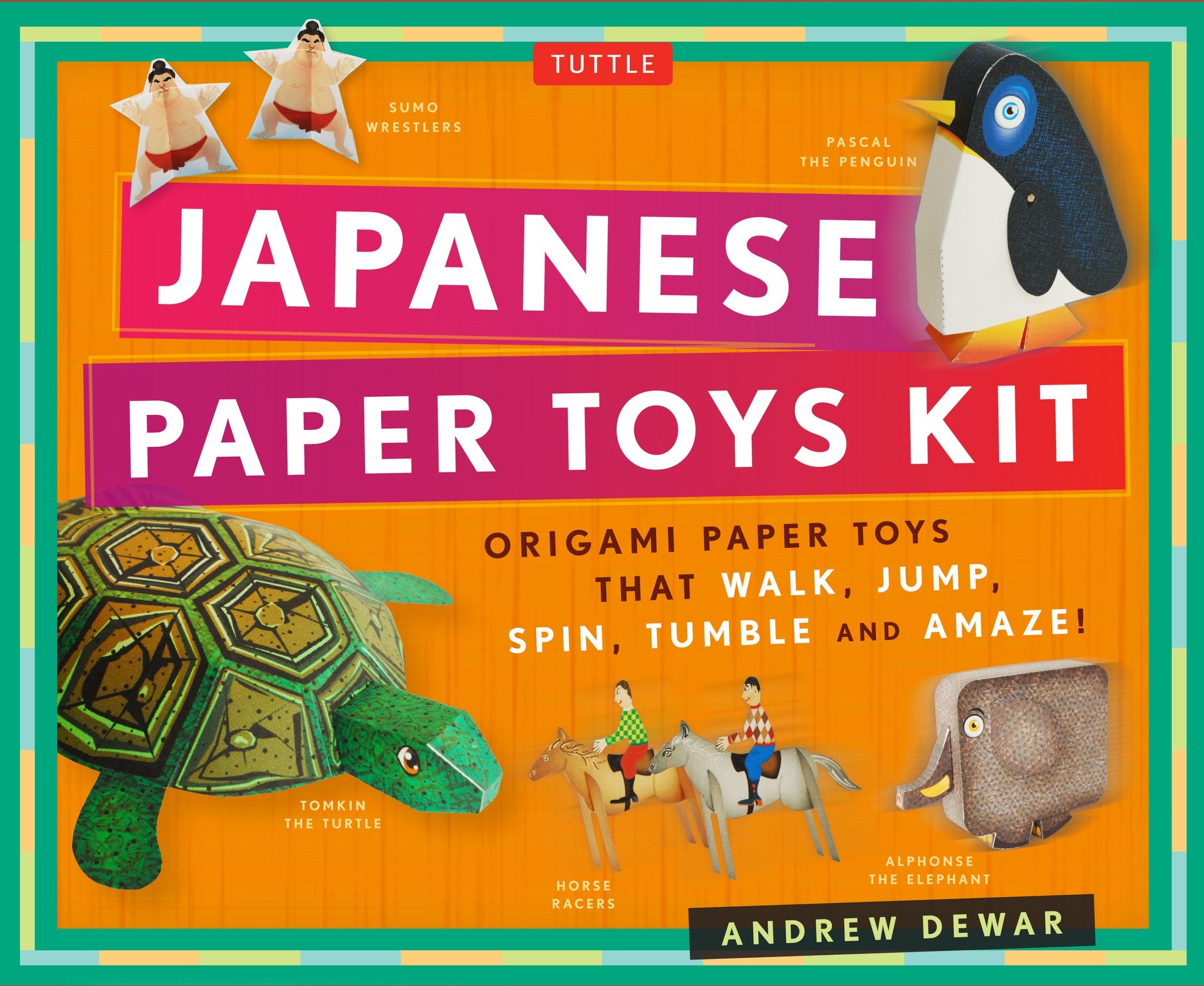 Cover image for Japanese Paper Toys Kit ISBN 9780804846325
